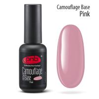 Камуфлирующая каучуковая база PNB, розовая 8 мл/ UV/LED Camouflage Base PNB Pink 8ml
