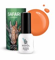 REVOL Гель лак Safari collection №5 GIRAFFE