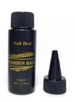 Base Nail Best Rubber Base, 50 g / прозрачная каучуковая база