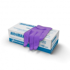 Перчатки Nitrile фиолетовые р.S 50 пар/уп