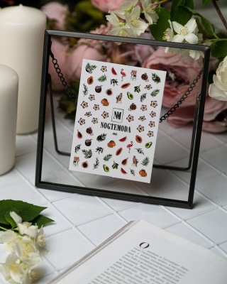 Наклейки для ногтей NOGTEMODA 085