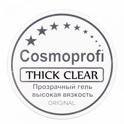 Cosmoprofi Гель скульптурный "Thick clear" 15 гр.