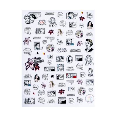 Слайдер дизайн CA306 Комикс