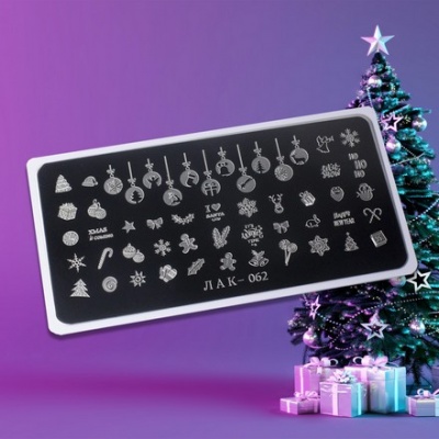 Пластина для стемпинга lakshery #062